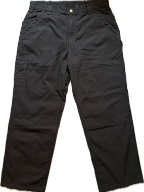 Carhartt Men's Black Cargo Work Pants